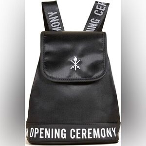 Opening Ceremony Black Backpack